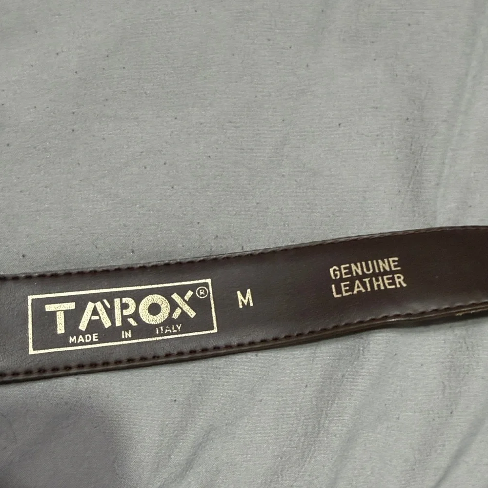 Tarox leather belt